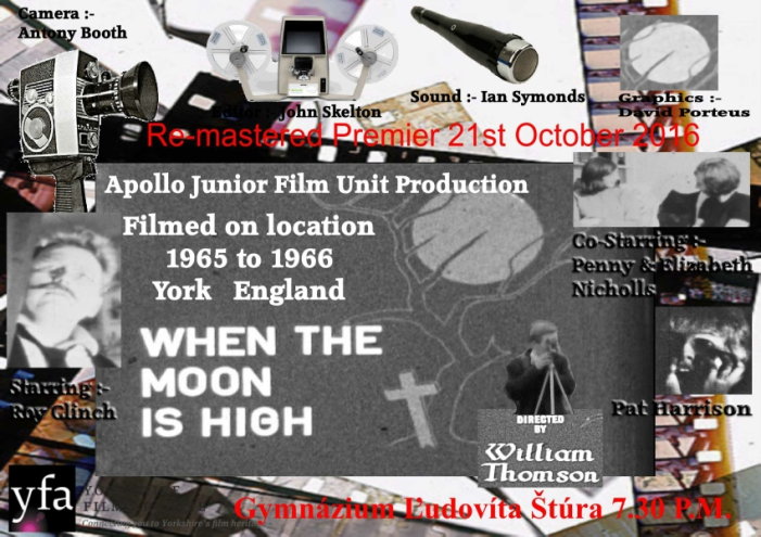Poster for 21st of October showing of WTMIH in Slovakia