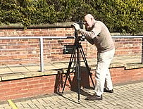filming MUSICAL CHAIR on location