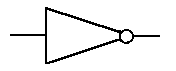 NOT Gate symbol